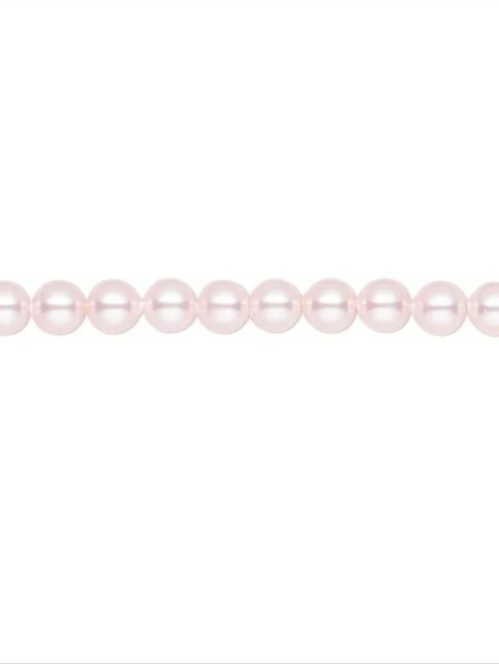 2/$20 4mm Crystal Pearl Rosaline Round Beads 100ct H20-1003GP